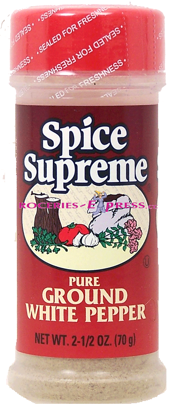 Spice Supreme  pepper, pure ground white  Full-Size Picture